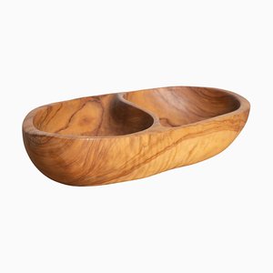 Olive Wood Bowl, 1950s