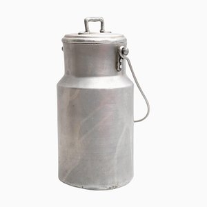 Pot à Couvercle en Métal, Espagne, 1950s