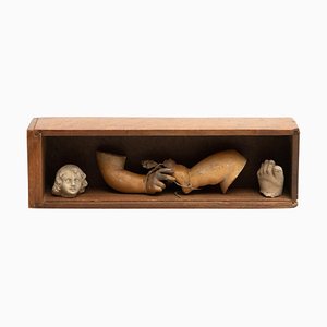 Gabinete de obras de arte esculturales, años 50