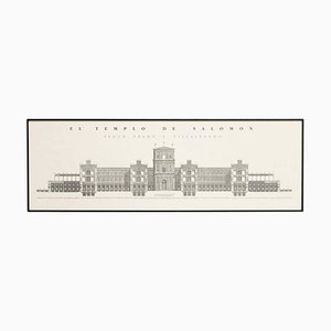 After Prado and Villalpando, The Temple of Solomon, 1990, Offset, Framed