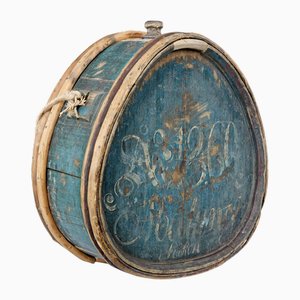 Mid-19th Century Painted Water Carrier