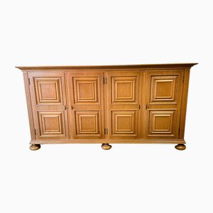 Brutalistisches Mid-Century Sideboard aus Eiche