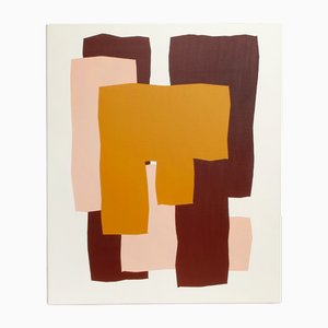 Caroline Leseur, Sand Hills N° 2, Acrylic on Canvas