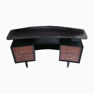 Tocador Librenza Mid-Century curvado de E Gomme para G-Plan, 1950