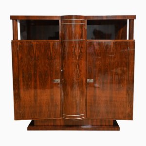 Art Deco Walnut Wardrobe, 1930s