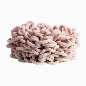 Soft Pink Doodle Dish by Christina Schou Christensen