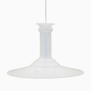 Lampada a sospensione vintage di Sidse Werner per Holmegaard, Danimarca, anni '70