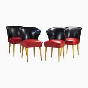 Sedie Mid-Century, anni '60, set di 4