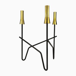 Minimalist Candlestick in the style of the Atomic Age, 1950s