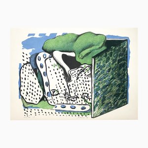 Malte Sartorius, Composición, Serigrafía original, 1968