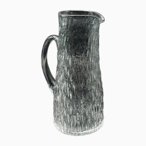 Mid-Century Style English Glass Lemonade Jug, 1990s