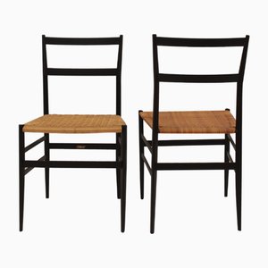 699 Superleggera Stühle von Gio Ponti für Cassina, 1957, 2er Set