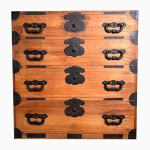 Traditional Japanese Kimono Chest, 1890s