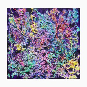 Composizione astratta, 1982, Acrilico su tela