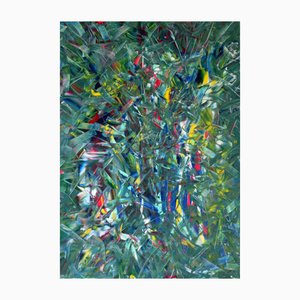 Abstract Composition, 1979, Acrylic on Canvas