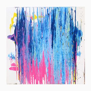 Abstract Composition, 1985, Canvas Painting