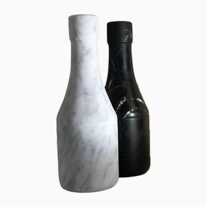 Veritas Marble Champagne Bottle by MARBAMARMI, Set of 2
