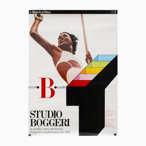 Studio Boggeri Exhibition Poster, Milan, 1981