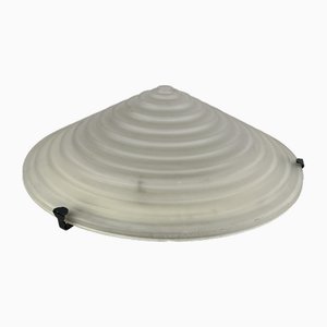 Large Italian Double Neon Ceiling Light, 1970s