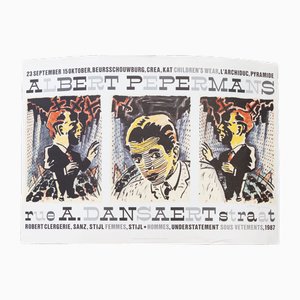 Albert Pepermans Poster, 1987