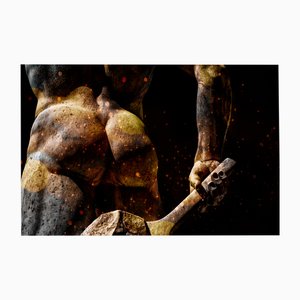 Mimmi Moretti, Estatua de oro, 2013, Impresión digital