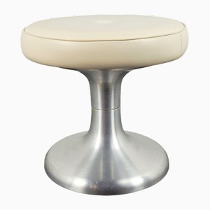 Space Age Aluminium Hocker, 1960er