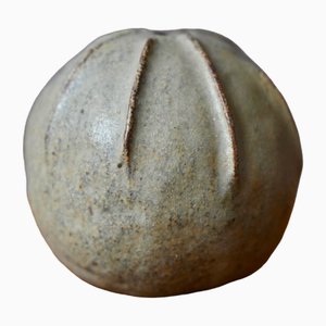 Sandstone Sea Urchin Vase, France, 1970s