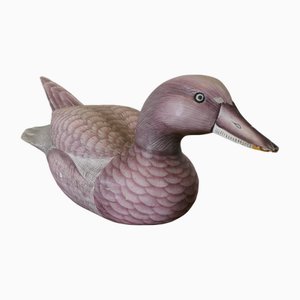 Canard Leurre Peint et Sculpté, 1890s