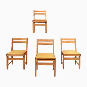 Raphael Stühle von Guillerme & Chambron für Votre Maison, 1970er, 4er Set