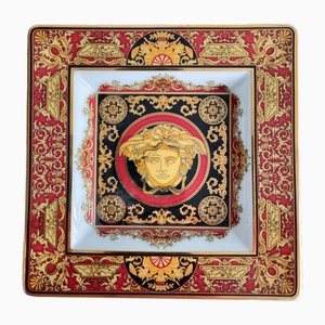 Medusa Square Bowl by Versace for Rosenthal, 1993