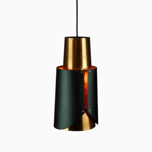 Lampada a sospensione Østerport attribuita a Bent Karlby per Lyfa, Danimarca, anni '60