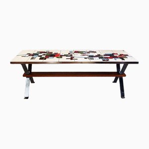 Tile Coffee Table from Adri Belgium, 1960s