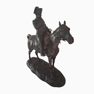 Napoleon I Equestrian Statue in Regula by Demange, 1920s-1940s