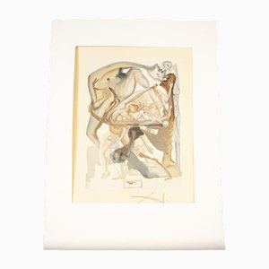 Salvador Dali, Divine Comedy, 1960s, Lithograph