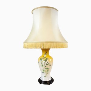 Lampada da notte su base in ceramica, XX secolo