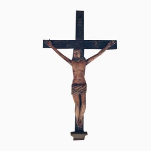 Crocifisso da parete in legno, XVII secolo