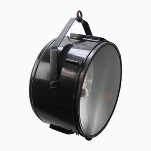 Industrial Black Metal Mirror Glass Spotlight Pendant Lamp