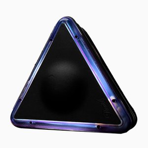 Postmodern Italian Triangular Table Lamp by Daniels Design for Ottika, 1980s