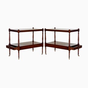 Mahogany Coffee Tables, 1960s, Set of 2
