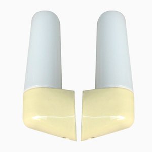 Deutsche Spiegellampen von Wilhelm Wagenfeld für Lindner, 1960er, 2er Set