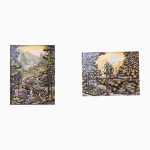 Md Bawa Kutuh Sayan, Balinese Scene, Oil on Canvas