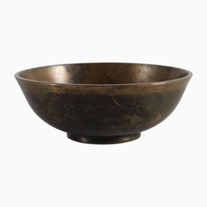 Small Art Deco Bowl in Bronze by Just Andersen, 1930s