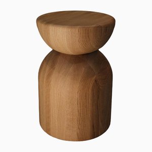Collision Stool in Beech Wood by Moanne