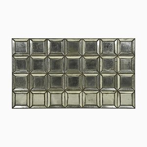 Espejo de vidrio facetado biselado