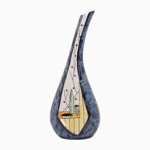 Italian Ceramic Vase from Alfa, 1980s