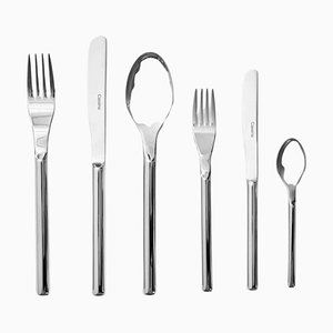 Two Faces of the Moon Cutlery Set by Afra & Tobia Scarpa for Cassina, Set of 24