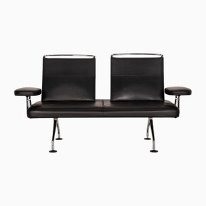 Two-Seater Area Seating Leather Sofa from Vitra
