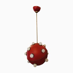 Deckenlampe Mod.553 Oscar Torlasco zugeschrieben für Lumi, Italien, 1960er