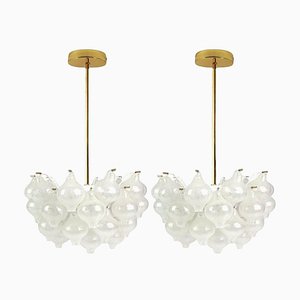 Tulipan Light Fixtures attributed to J. T. Kalmar for Kalmar, 1970s, Set of 2