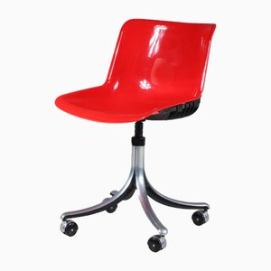 Sedia da scrivania Modus di Osvaldo Borsani per Tecno, Italia, anni '80